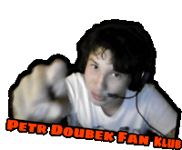 Petr Doubek Fanklub Sticker - Petr Doubek Fanklub Petr Doubek Stickers