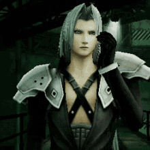Final Fantasy Vii Sephiroth GIF - Final Fantasy Vii Sephiroth Come On GIFs