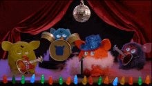 Furby Rock Band GIF - Furby Rock Band Band GIFs