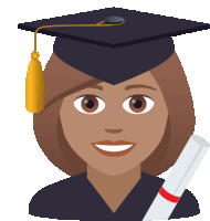 Graduate Joypixels Sticker - Graduate Joypixels Graduation Stickers