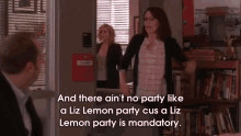 30rock tina fey liz lemon party partay