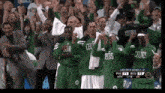 Boston Celtics Celebration GIF - Boston Celtics Celebration Bench GIFs