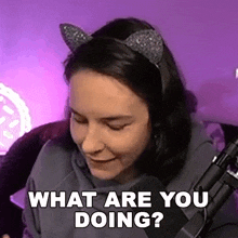What Are You Doing Cristine Raquel Rotenberg GIF - What Are You Doing Cristine Raquel Rotenberg Simply Nailogical GIFs