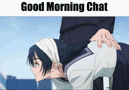 Good Morning Chat Jujutsu Kaisen GIF - Good Morning Chat Morning Chat Jujutsu Kaisen GIFs
