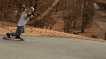 Hardwheel Jesus Gains Another Life! Check Out How He Does It. GIF - Longboard Longboarding Skate GIFs