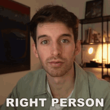 Right Person Joey Kidney GIF - Right Person Joey Kidney Appropriate Person GIFs
