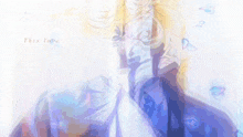 a painting of a woman with the words " this love " written on the bottom