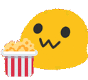 Popcorn Sticker - Popcorn Stickers