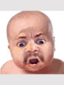 Angry Baby GIF - Angry Baby Surprise GIFs