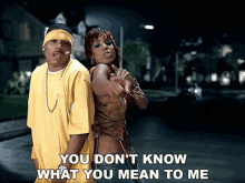 You Dont Know What You Mean To Me Nelly GIF - You Dont Know What You Mean To Me Nelly Dilemma Song GIFs