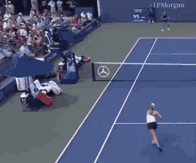 anna lena friedsam overhead smash tennis oops fail
