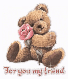 For You My Friend टेडीबियर GIF - For You My Friend टेडीबियर दोस्त GIFs