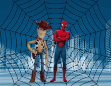 Spider Man And Woody Ftxtr GIF - Spider Man And Woody Ftxtr Hero GIFs