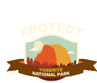 Protect More Parks Camping Sticker - Protect More Parks Camping Protect Yosemite National Park Stickers