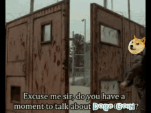 Dogecoin A Moment To Talk GIF - Dogecoin A Moment To Talk GIFs