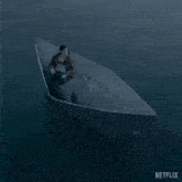 Riding A Paper Boat Will Downing GIF - Riding A Paper Boat Will Downing 3 Body Problem GIFs