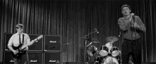 Ian Curtis Live GIF