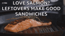 Housin Glazed Salmon Topping GIF