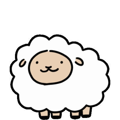 White Sheep Sticker - White Sheep Neh neh neh - Discover & Share GIFs