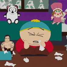 Crying Eric Cartman GIF