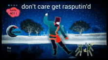 Rasputin Just Dance GIF - Rasputin Just Dance Dont Care GIFs