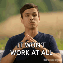 It Wont Work At All Mitchell Moffit GIF - It Wont Work At All Mitchell Moffit Shut It Off Asap GIFs