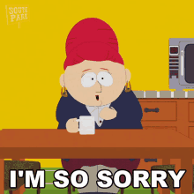 Im So Sorry Sheila GIF - Im So Sorry Sheila South Park GIFs