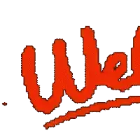 a white background with a red silhouette of a person 's face and the word ' silhouette ' on it