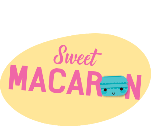 Sweet Macaron Oficial Sticker - Sweet Macaron Oficial Stickers