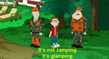 It'S Not Camping. It'S Glamping. GIF - Glamping Not Camping Camping GIFs
