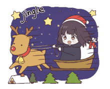 menhera chan christmas anime cute