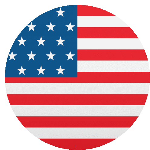 United States Flags Sticker - United States Flags Joypixels Stickers