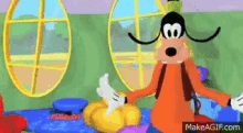 mickey mouse clubhouse goofy dancing dance