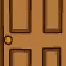 scary door opening gif