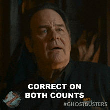 Correct On Both Counts Ray Stantz GIF - Correct On Both Counts Ray Stantz Ghostbusters Frozen Empire GIFs