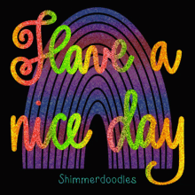 Have A Nice Day Rainbow GIF - Have A Nice Day Rainbow Have A Great Day GIFs