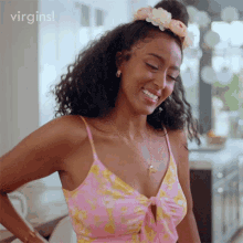 Smiling Aby GIF - Smiling Aby Virgins GIFs