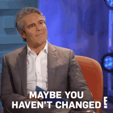 Maybe You Havent Changed Andy Cohen GIF - Maybe You Havent Changed Andy Cohen For Real The Story Of Reality Tv GIFs