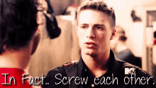 "In Fact... Screw Each Other" - Teen Wolf GIF - Teen Wolf Screw You Jackson Whittemore GIFs