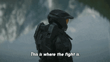 This Is Where The Fight Is Master Chief GIF