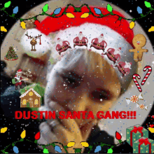 Dustin Santa GIF - Dustin Santa Christmas GIFs