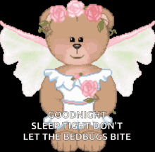 Goodnight Angels GIF - Goodnight Angels Teddy Bear GIFs