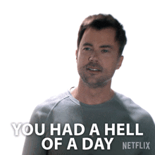 You Had A Hell Of A Day Zeke Landon GIF - You Had A Hell Of A Day Zeke Landon Manifest GIFs