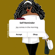 Reminder Self Reminder GIF - Reminder Self Reminder Becomingher GIFs