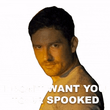 i dont want you to be spooked andrew ben aldridge knock at the cabin dont be scared