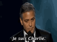 Je Suis Charlie GIF - Je Suis Charlie George Clooney GIFs