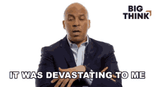 It Was Devastating To Me Cory Booker GIF - It Was Devastating To Me Cory Booker Big Think GIFs