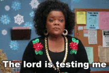 Test Patience GIF - Test Patience The Lord Is Testing Me GIFs