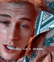 Mgk Machine Gun Kelly GIF - Mgk Machine Gun Kelly Today Is A Dream GIFs