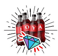 Joya Juntos Para Algo Mejor Sticker - Joya Juntos Para Algo Mejor Coca Cola Stickers